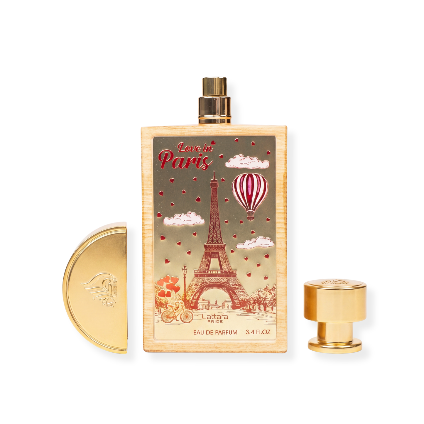 Lattafa Pride Love In Paris Eau de Parfum 100 ml (3.4 oz) product image 4