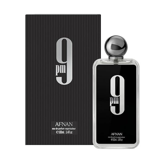 9PM by Afnan Eau de Parfum 100ml (3.4 oz) – Black Edition