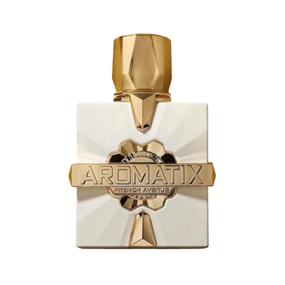 Aromatix x French Avenue Platine Blanc Eau de Parfum 100 ml bottle – lime citrus and mint opening with aromatic herbs and woody musk base