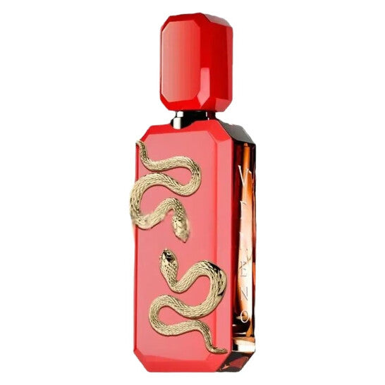 French Avenue Veneno Scarlet Eau de Parfum 100 ml bottle – juicy berry opening with floral heart and warm amber musk base