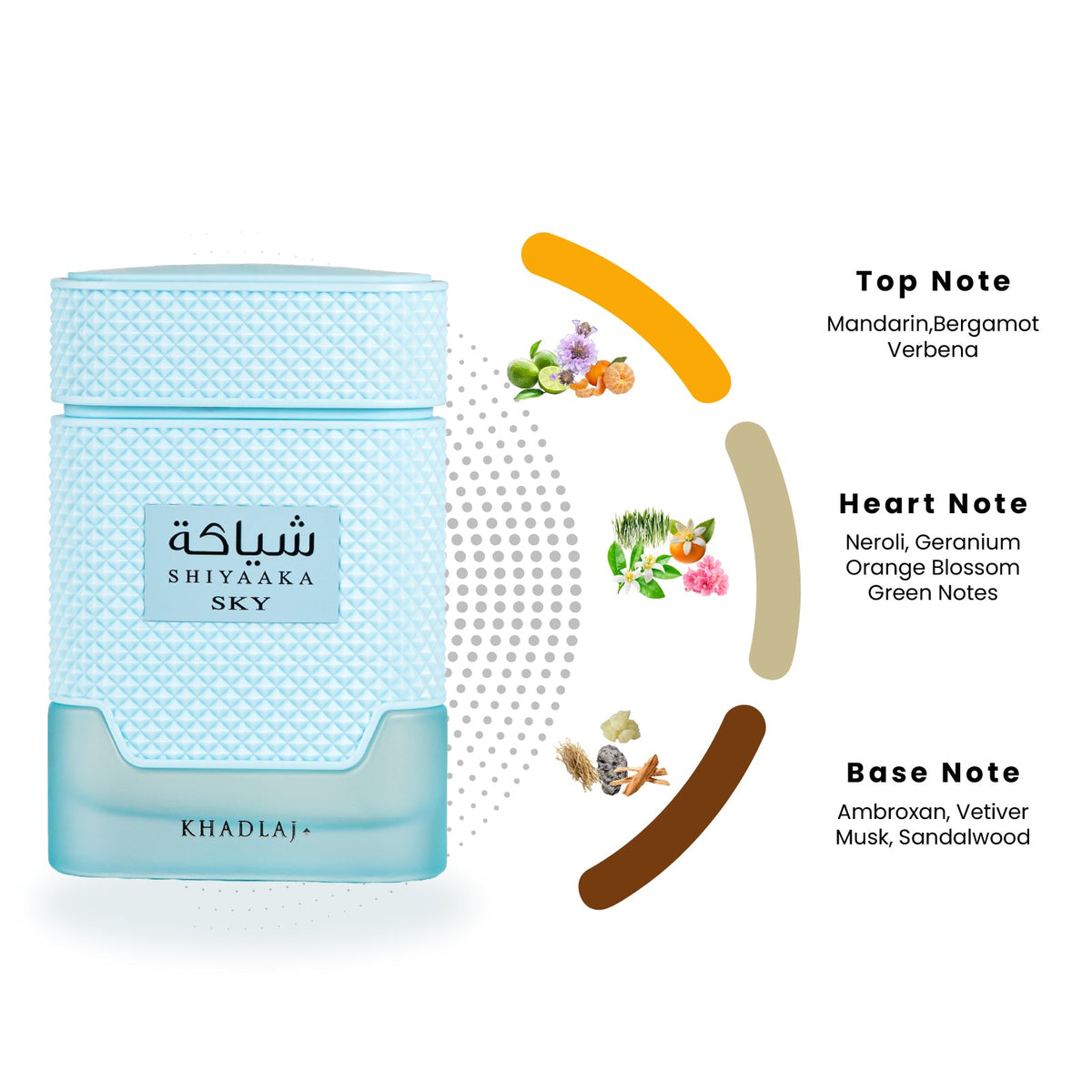 Khadlaj Shiyaaka Sky Eau de Parfum 100 ml (3.4 oz) product image 4