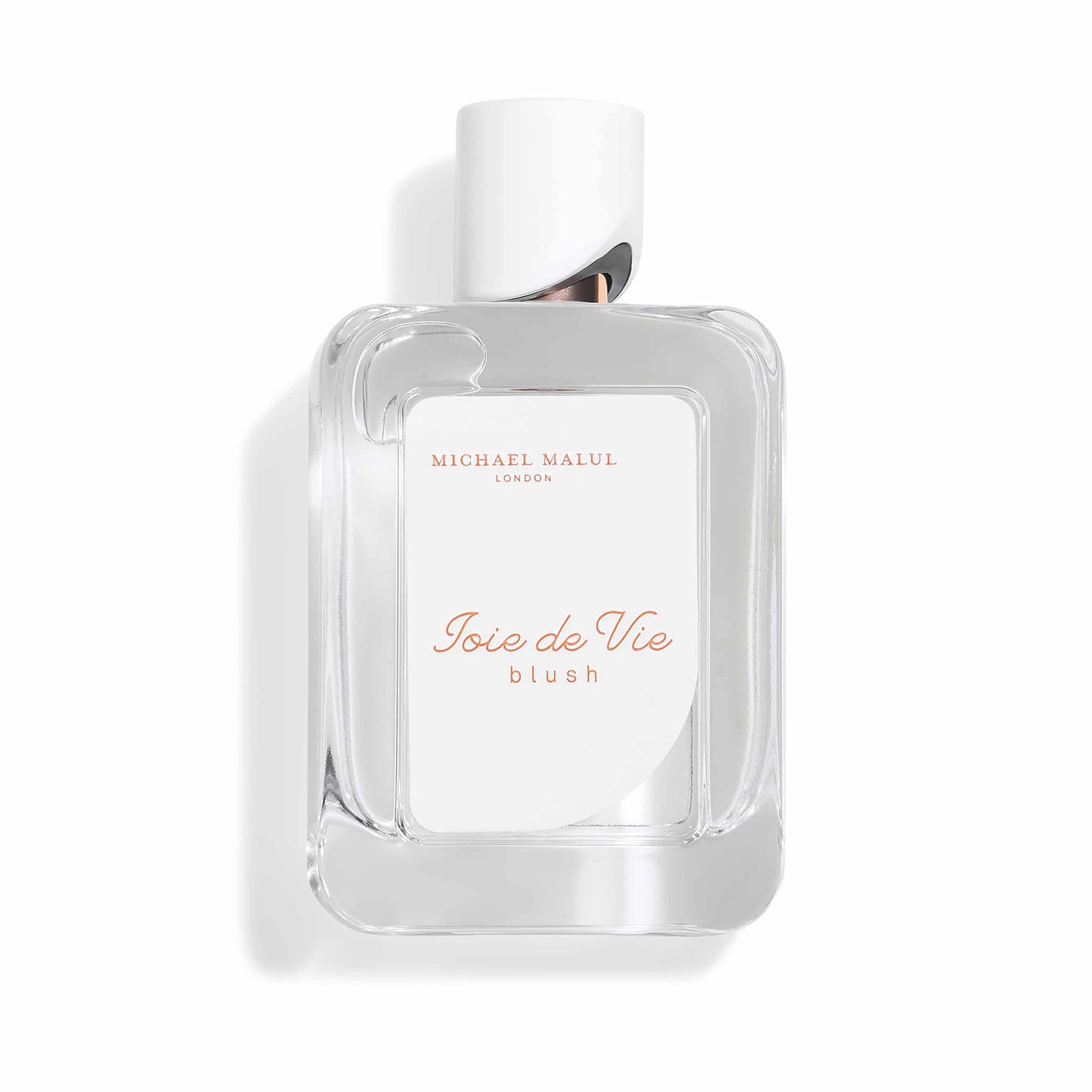 Michael Malul Joie de Vie Blush Eau de Parfum 100 ml bottle – fruity red berry fragrance with soft rose florals and warm musky base