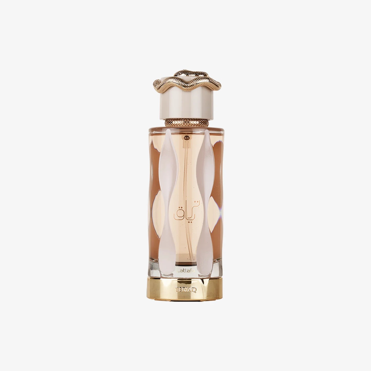 Lattafa Teriaq Eau de Parfum 100 ml bottle – honey tobacco fragrance with sweet amber and warm woody base