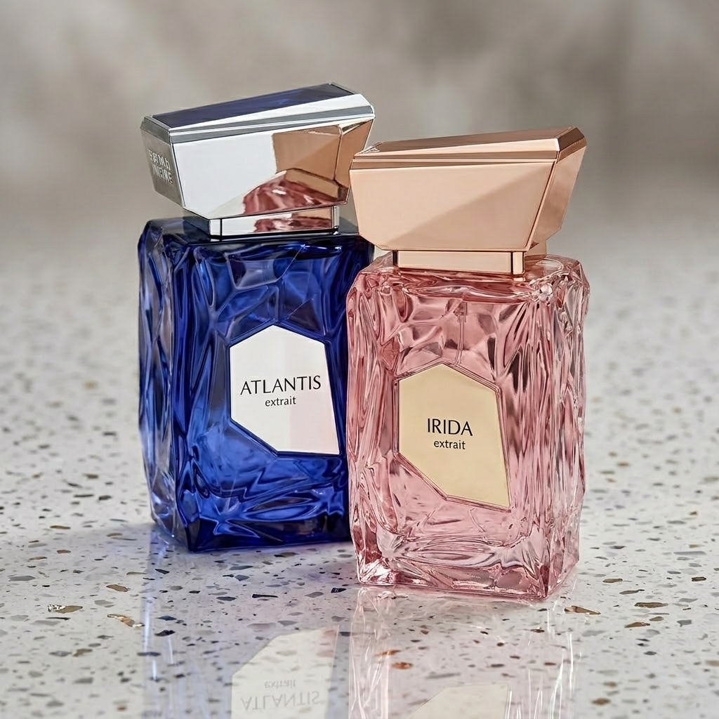 French Avenue Atlantis Extrait & Irida Bundle 2-piece fragrance set – fresh aquatic clean musky scent duo