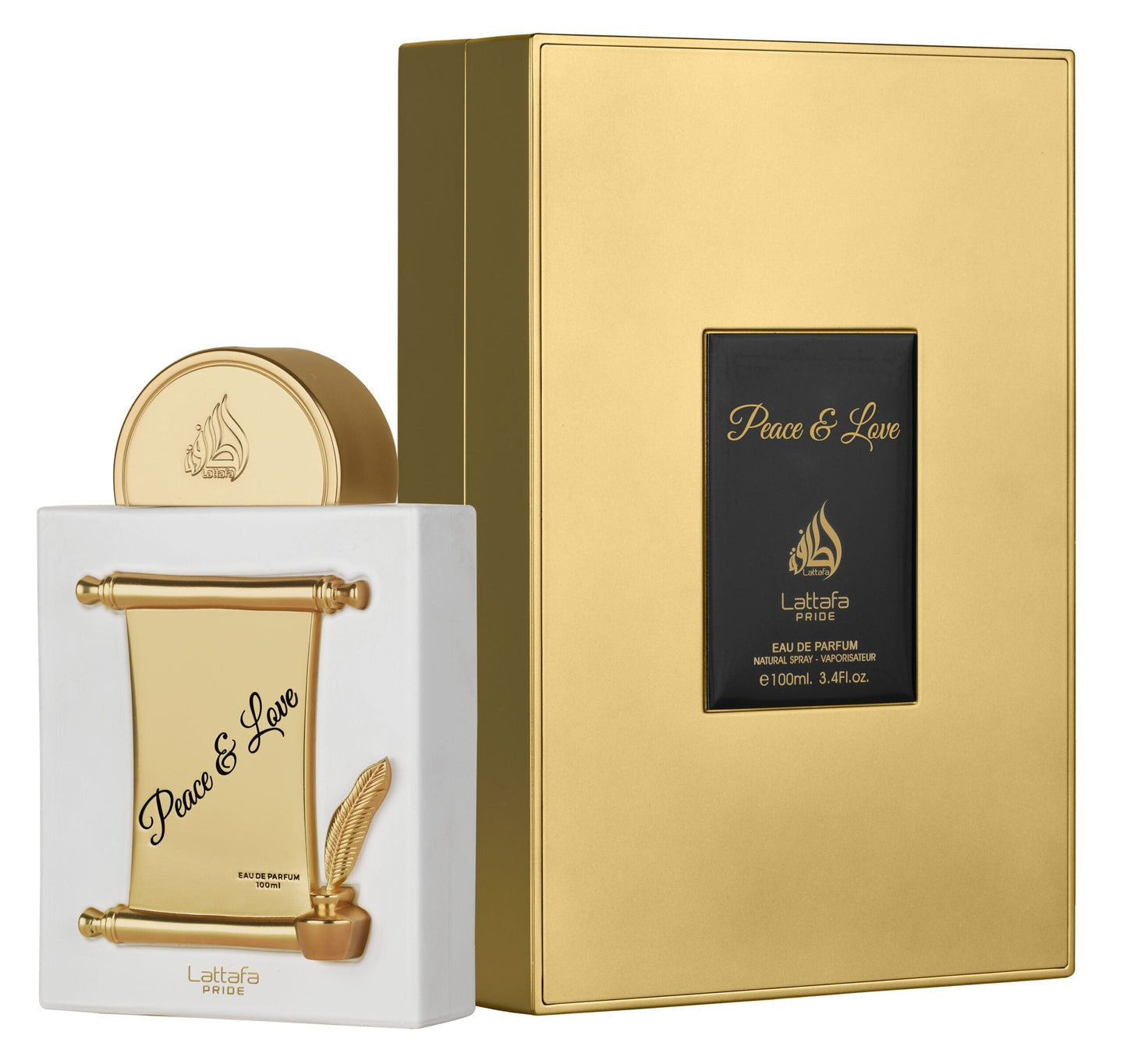 Lattafa Pride Peace & Love Eau de Parfum 100 ml (3.4 oz) product image 5
