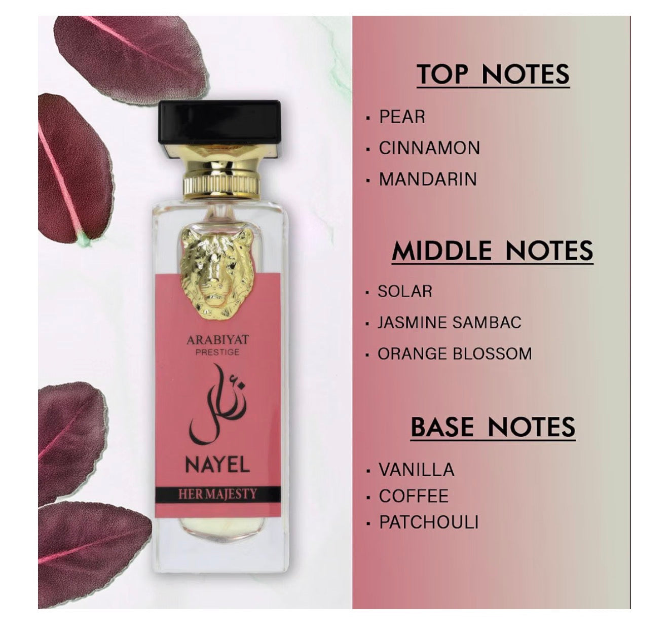 Arabiyat Prestige Nayel Her Majesty
