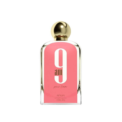 9 AM Pour Femme by Afnan Women’s Eau de Parfum 100ml (3.4 oz) – Pink Edition