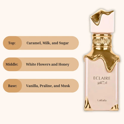 Lattafa Eclaire Women’s Eau de Parfum 100 ml (3.4 oz)