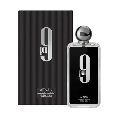9PM by Afnan Eau de Parfum 100ml (3.4 oz) – Black Edition