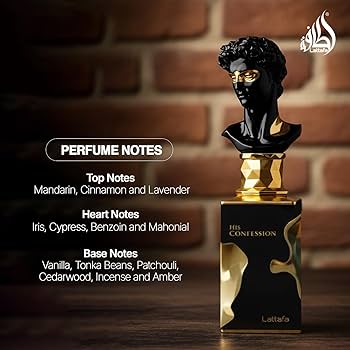 His Confession by Lattafa Men’s Eau de Parfum 100ml (3.4 oz)