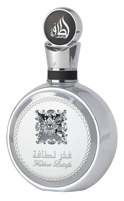 Lattafa Fakhar Silver Men Eau de Parfum 100 ml (3.4 oz)