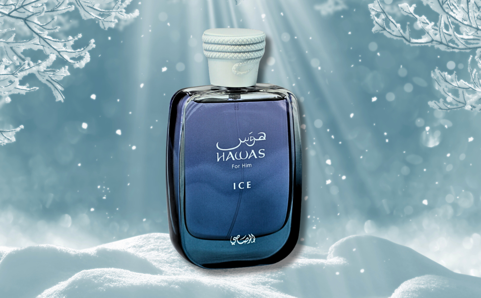 Hawas Ice by Rasasi Men’s Eau de Parfum 100ml (3.4 oz)