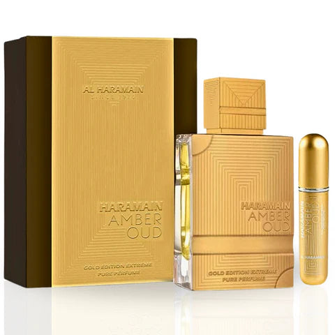 Al Haramain Amber Oud Gold Edition Extreme Eau de Parfum 100 ml bottle – juicy fruity opening with creamy vanilla amber base luxury perfume
