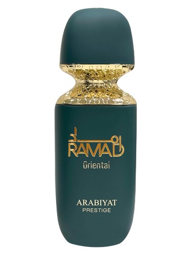 Arabiyat Prestige Ramad Oriental Eau de Parfum 100 ml bottle – warm spicy oriental fragrance with smoky amber and woody musk base