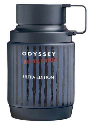 Armaf Odyssey Revolution Eau de Parfum 100 ml bottle – fresh citrus and spice opening with woody amber musk base