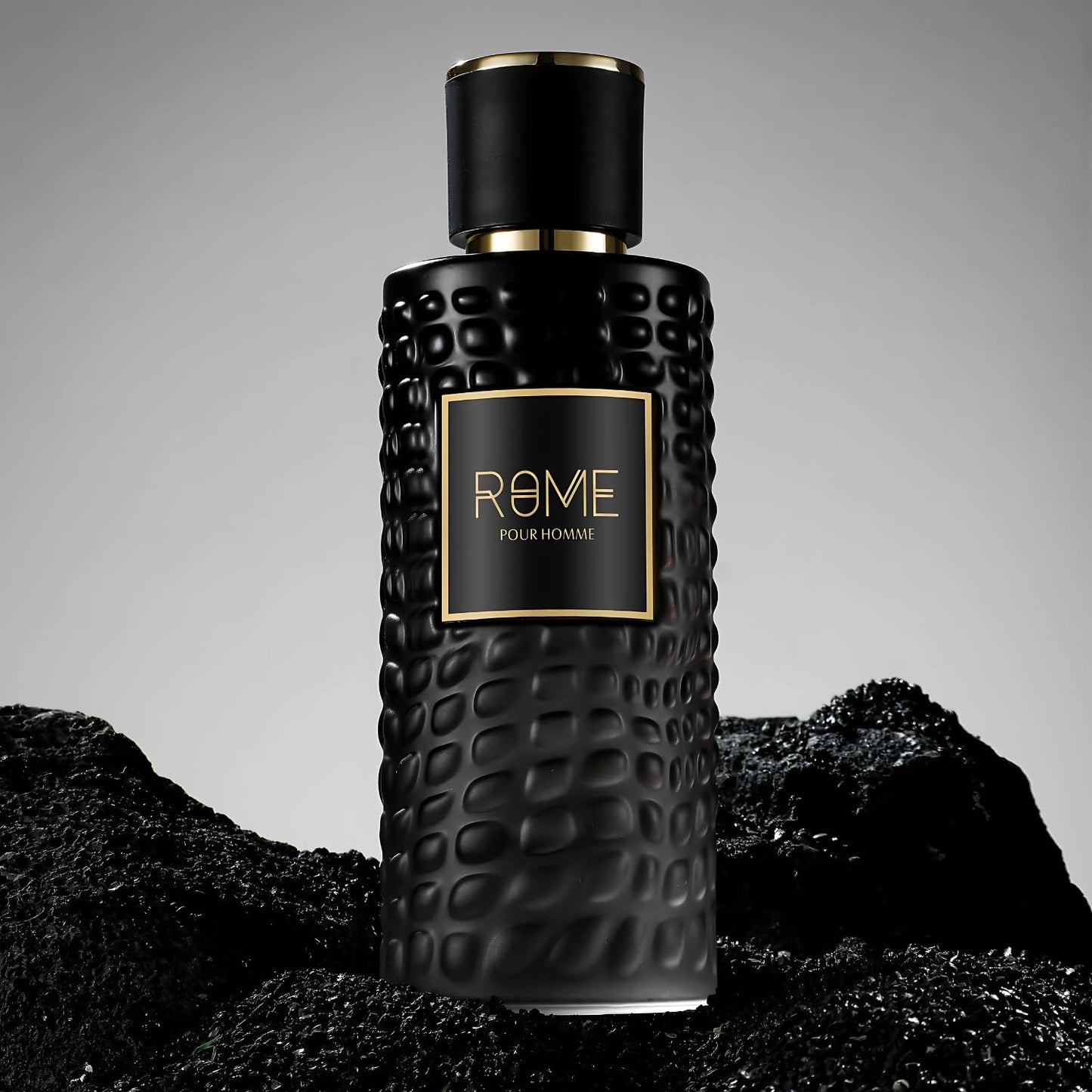 Bharara Rome Pour Homme Eau de Parfum 100 ml bottle – fresh citrus fragrance with aromatic herbs and smooth woody musky base