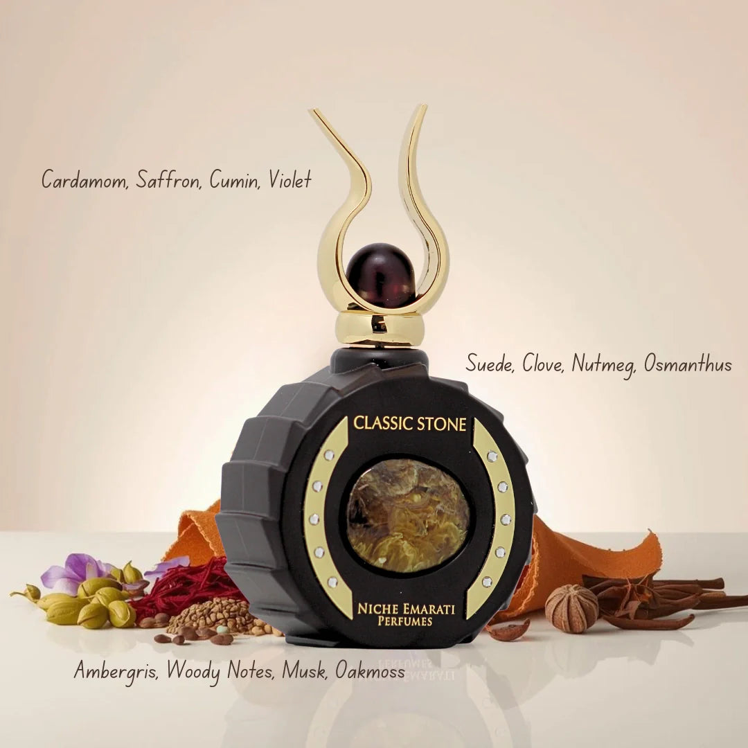 Lattafa Classic Stone Niche Emirati Eau de Parfum 100 ml (3.4 oz)