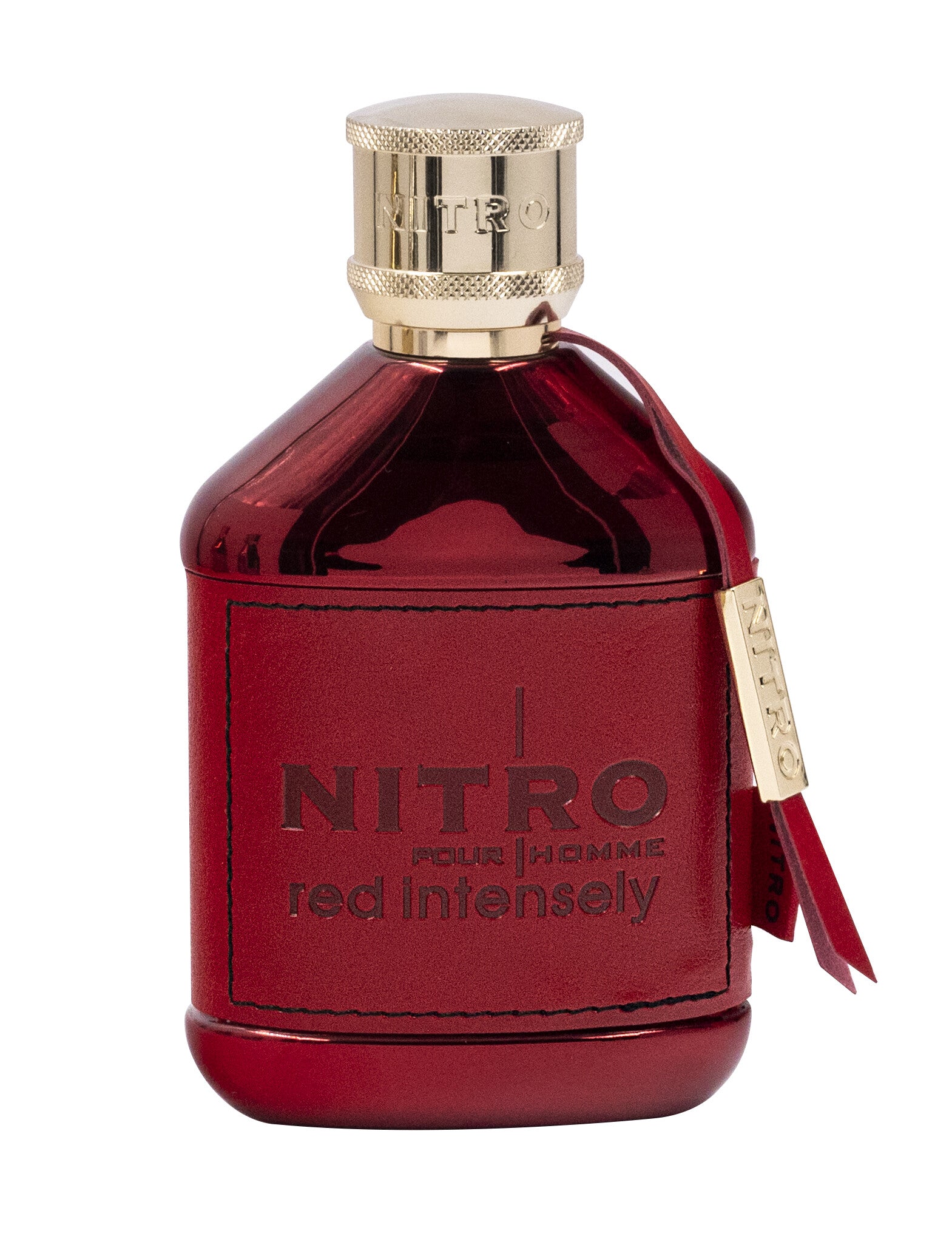 Dumont Nitro Red Intensely 100 ml (3.4 oz) bottle – iced red fruits with watermelon mint and warm amber-woody musk base.