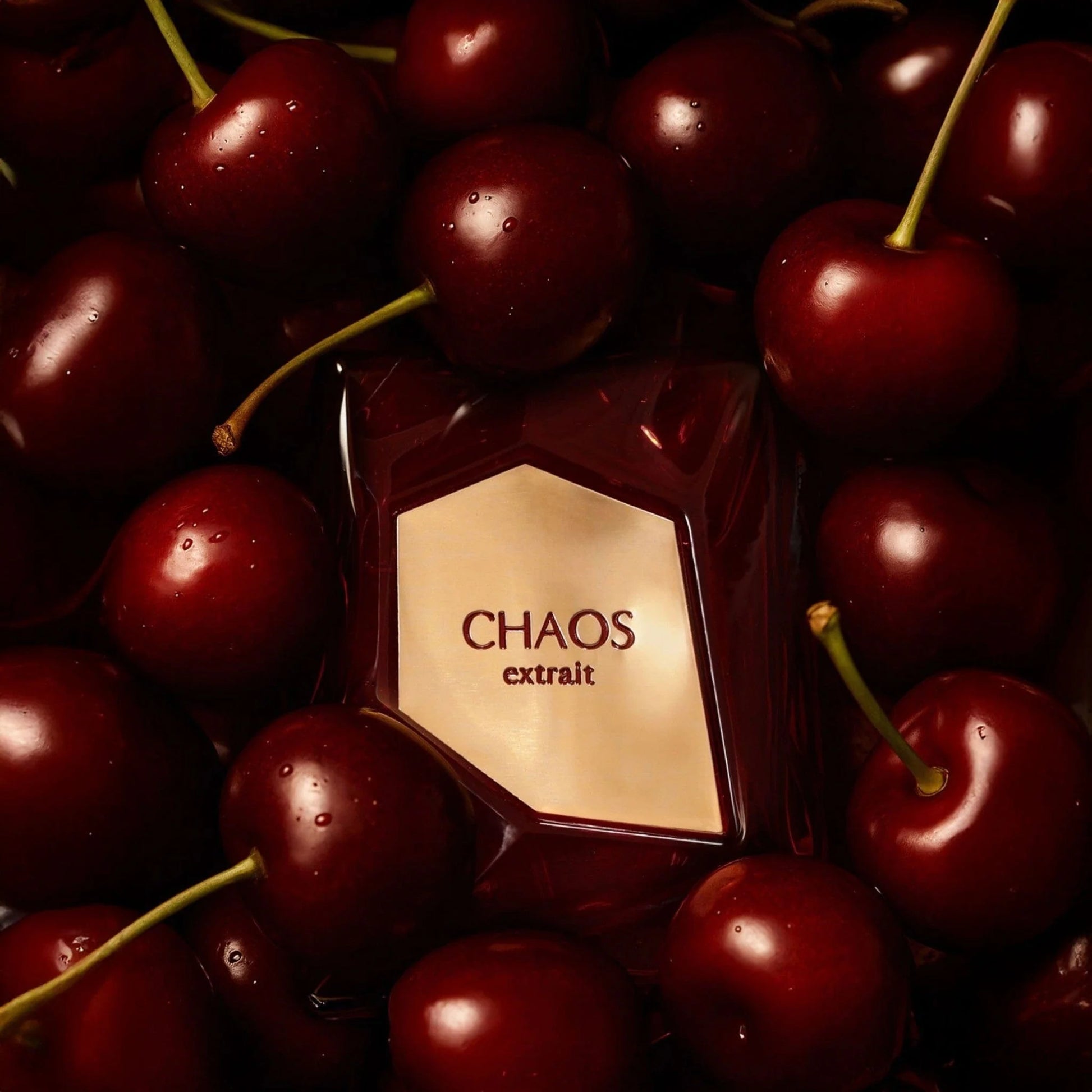 French Avenue Chaos Eau de Parfum 100 ml bottle – spicy woody amber fragrance with saffron, cinnamon, vanilla, and musky base
