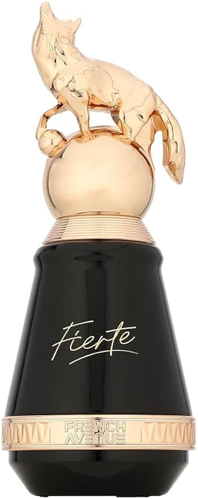 French Avenue Fierté Eau de Parfum 100 ml bottle – smoky incense tobacco opening with spicy cedarwood heart and creamy vanilla tonka base