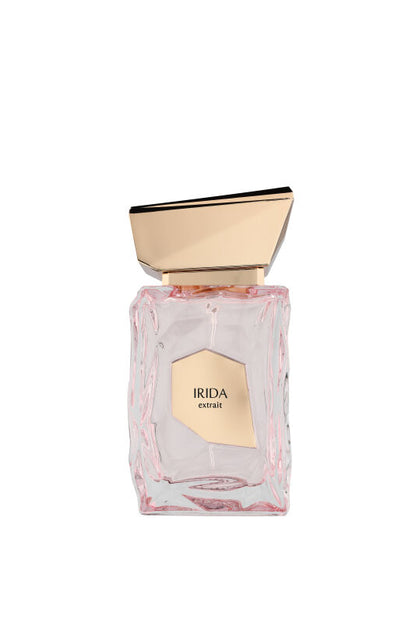 French Avenue Irida Extrait de Parfum 100 ml bottle – sweet cherry and ginger opening with jasmine heart and amber musk base