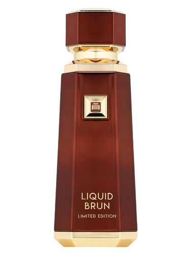 French Avenue Liquid Brun Limited Edition Extrait de Parfum 100 ml bottle – spicy cardamom citrus opening with creamy vanilla amber base