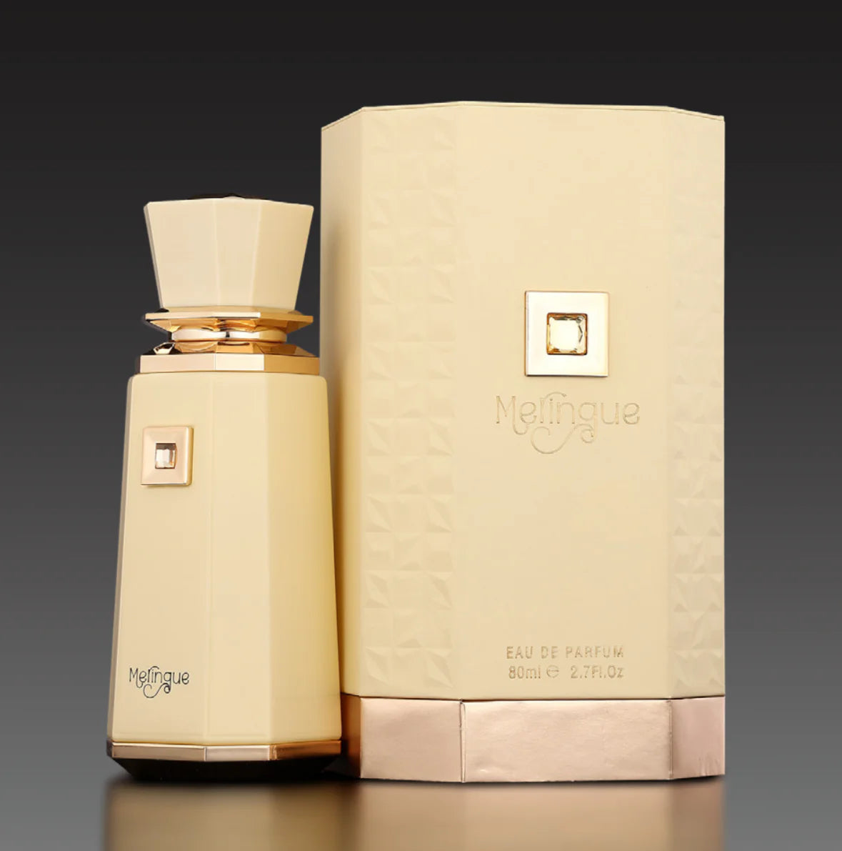 French Avenue Meringue Eau de Parfum 100 ml bottle – citrus woody fragrance with suede, sandalwood, vanilla, and musky amber base