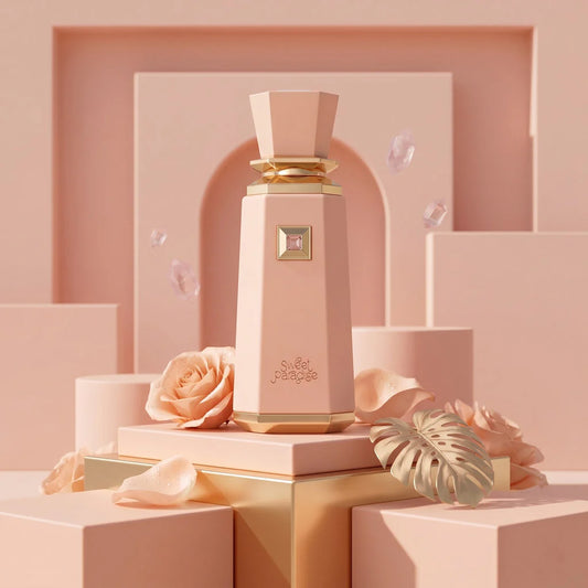 French Avenue Sweet Paradise Eau de Parfum 100 ml bottle – sweet fruity gourmand fragrance with creamy vanilla and soft musky base