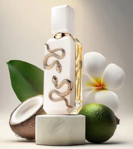 French Avenue Veneno Bianco Eau de Parfum 100 ml bottle – fresh citrus opening with white floral heart and woody musk base