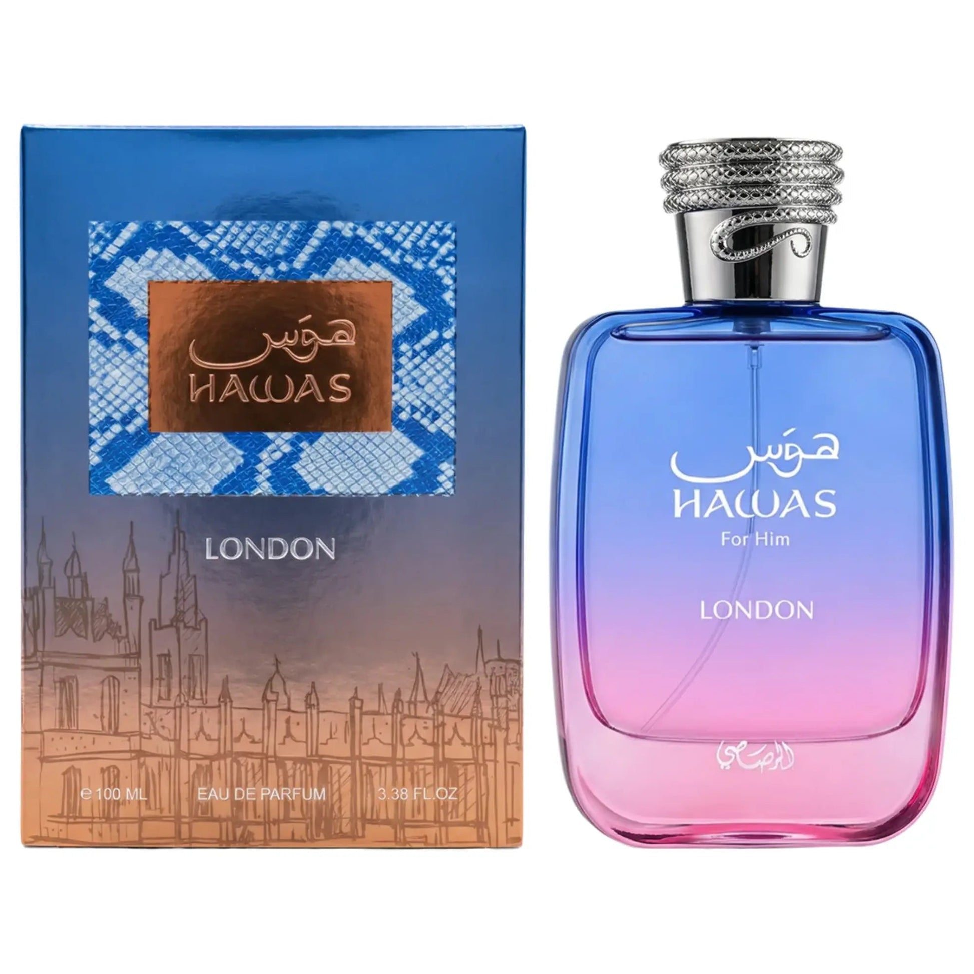 Rasasi Hawas London Eau de Parfum 100 ml (3.4 oz) product image 4