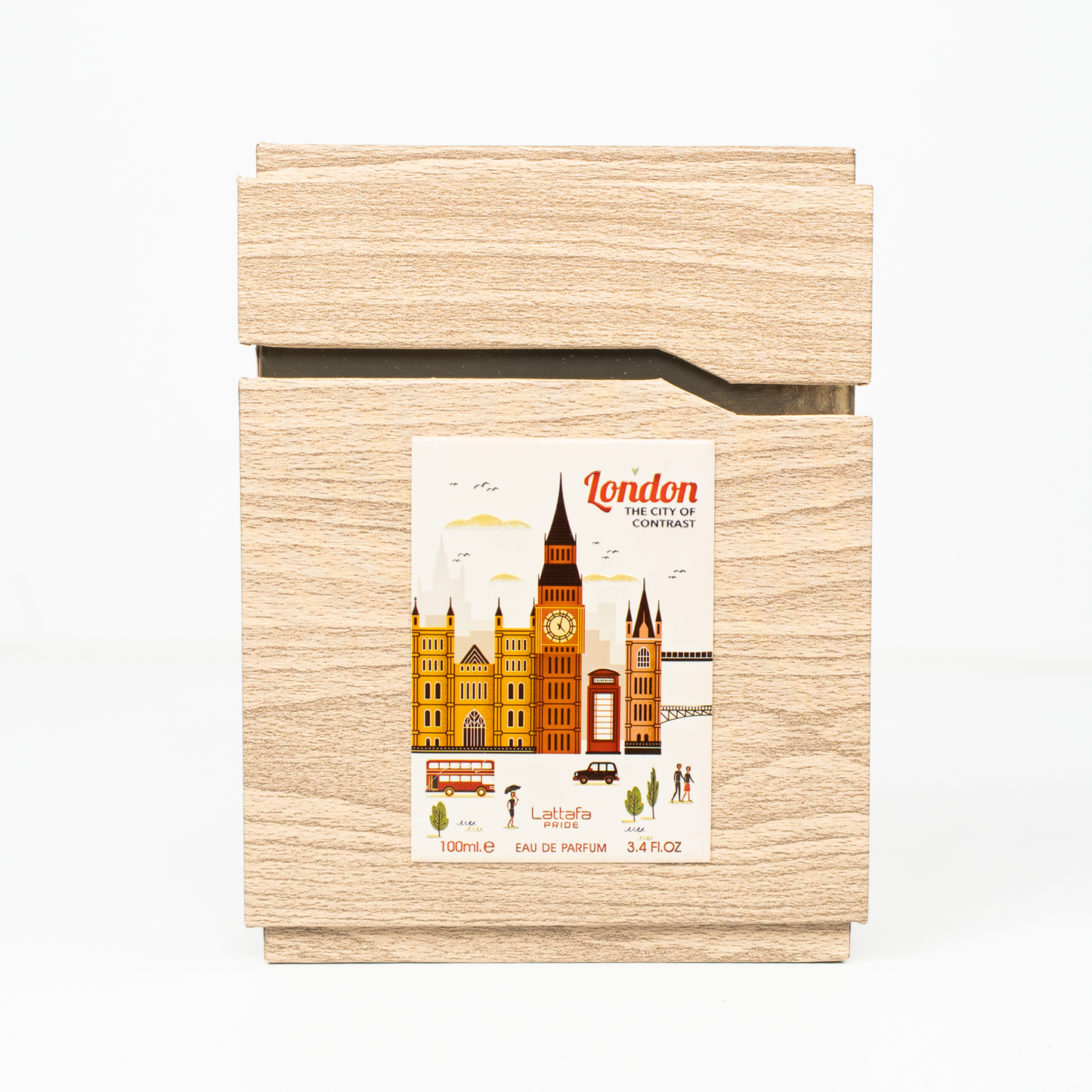 Lattafa Pride London The City of Contrast Eau de Parfum 100 ml (3.4 oz) product image 4