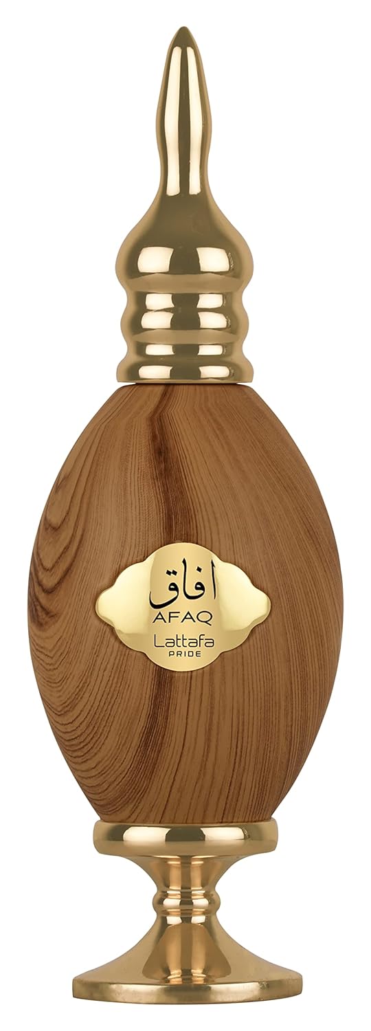 Lattafa Afaq Eau de Parfum 100 ml bottle – fruity floral fragrance with pear, cassis, vanilla, and musky creamy base