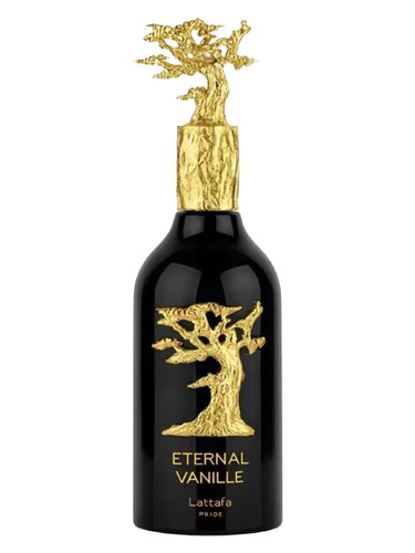 Lattafa Eternal Vanille Eau de Parfum 100 ml bottle – creamy vanilla gourmand fragrance with warm amber and soft woody base