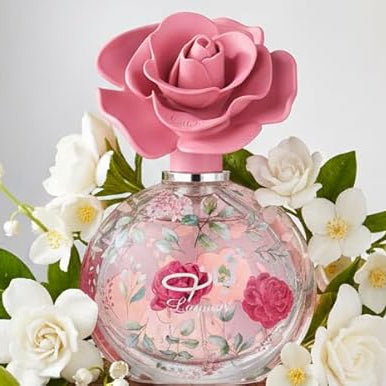 Lattafa Layaan Eau de Parfum 75 ml bottle – fruity floral fragrance with creamy vanilla and smooth musky base