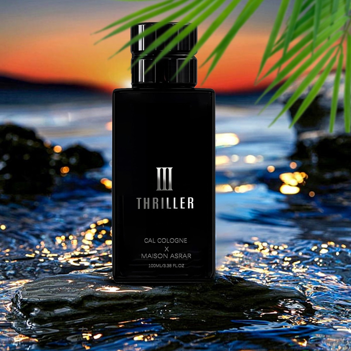 Maison Asrar III Thriller Extrait de Parfum 100 ml bottle – spicy woody fragrance with saffron, leather, incense, vanilla, and creamy amber base