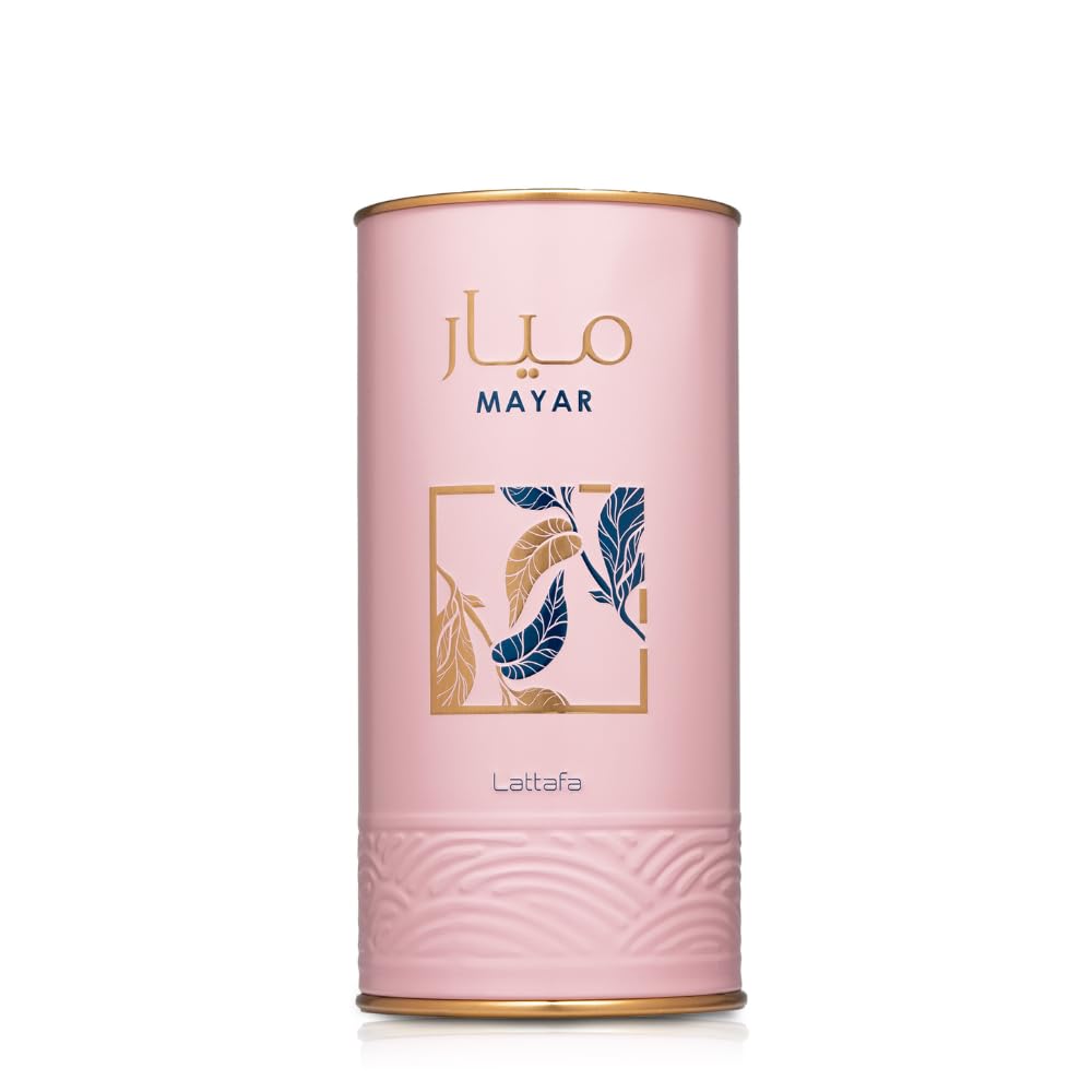 Lattafa Mayar Women 100 ml (3.4 oz) bottle – sweet berries white floral top over a clean musky amber fresh base.