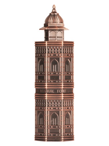 Lattafa Niche Emarati Mughal Fort Eau de Parfum 100 ml bottle – warm spicy fragrance with rich amber and deep woody musky base
