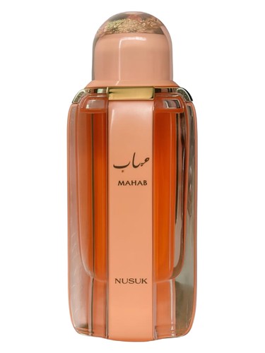 Nusuk Mahab Eau de Parfum 100 ml bottle – warm amber fragrance with soft spices and deep woody musky base
