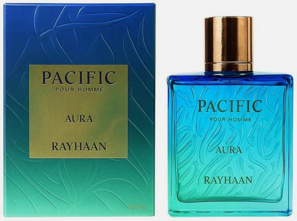 Rayhaan Pacific Aura Eau de Parfum 100 ml (3.4 oz)
