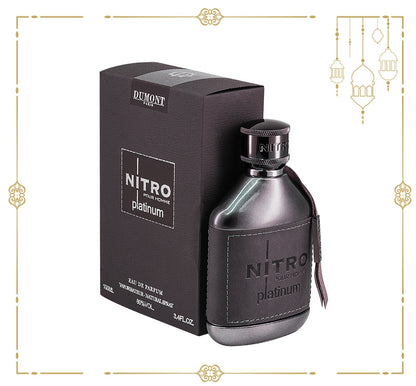 Dumont Nitro Platinum Pour Homme Eau de Parfum 100 ml (3.4 oz) product image 2