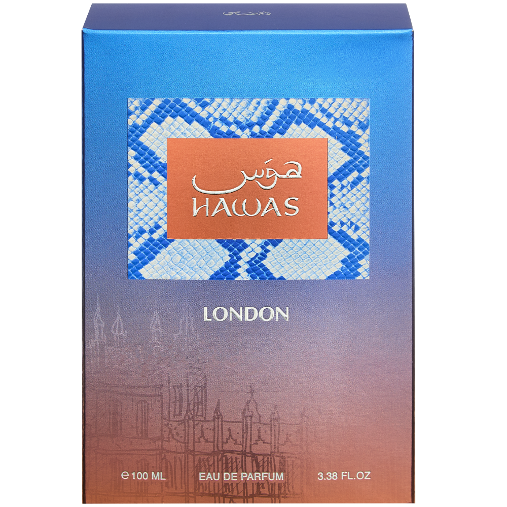 Rasasi Hawas London Eau de Parfum 100 ml (3.4 oz) product image 3