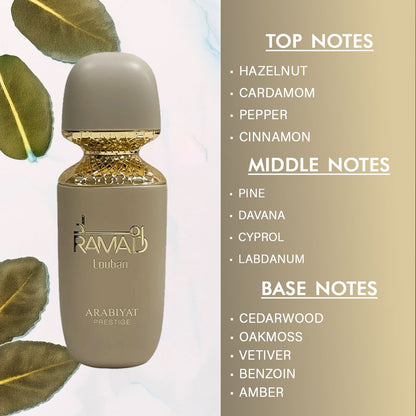 Arabiyat Prestige Ramad Louban Eau de Parfum 100 ml (3.4 oz) product image 4