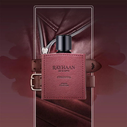 Rayhaan Cordava Eau de Parfum 100 ml bottle – warm spicy woody fragrance with amber musk base.