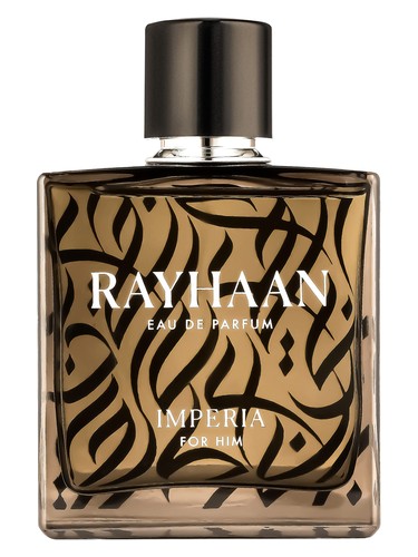 Rayhaan Imperia Eau de Parfum 100 ml bottle – fresh aromatic woody fragrance with warm spice and amber base.