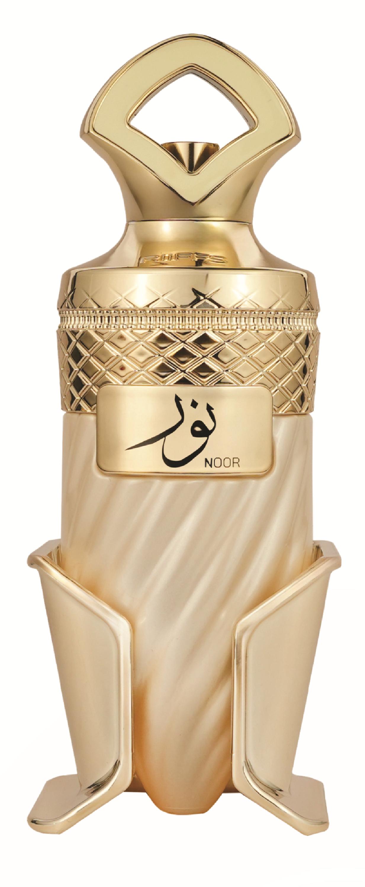 Riiffs Noor Eau de Parfum 100 ml bottle – amber floral fragrance with soft woods and musky base