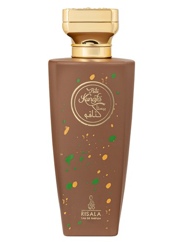Risala Pista Kunafa 100 ml bottle – pistachio dessert-inspired gourmand fragrance with vanilla, pastry, and amber.