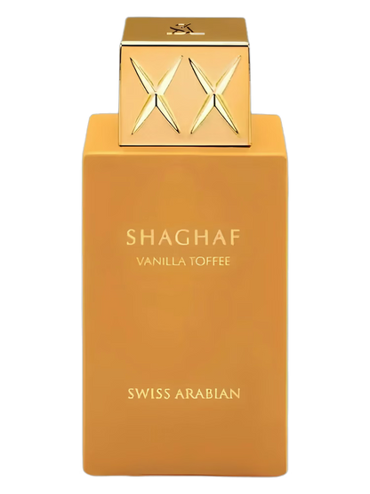 Swiss Arabian Shaghaf bundle set with Vanilla Toffee and Amber Infusion fragrances – gourmand and amber perfume duo