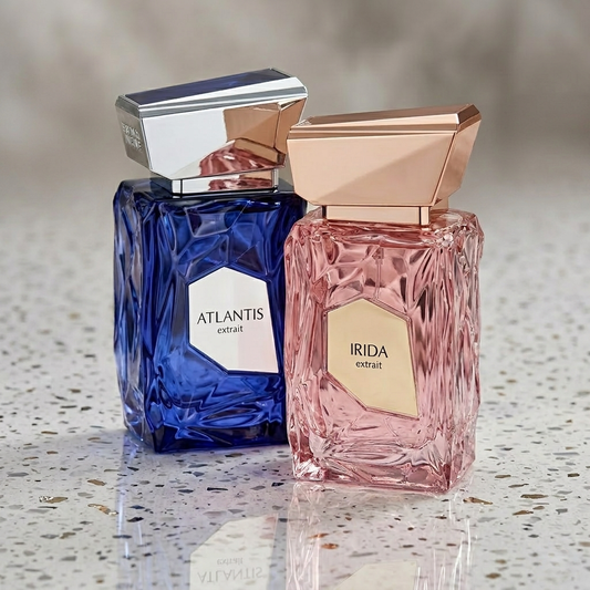 French Avenue Atlantis Extrait & Irida Bundle 2-piece fragrance set – fresh aquatic clean musky scent duo