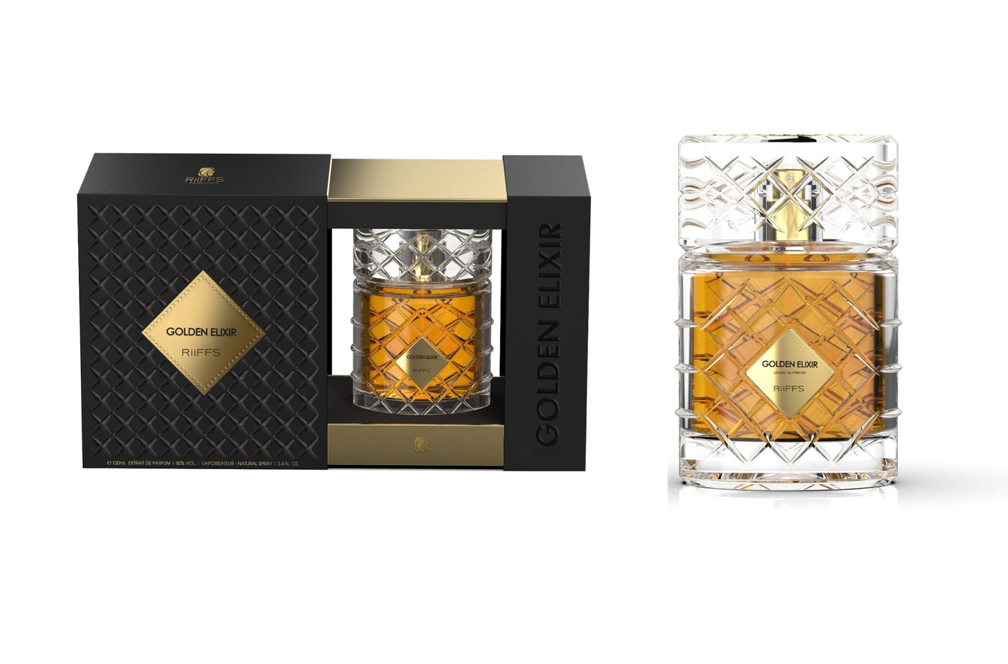 Riiffs Golden Elixir Eau de Parfum 100 ml (3.4 oz) product image 2