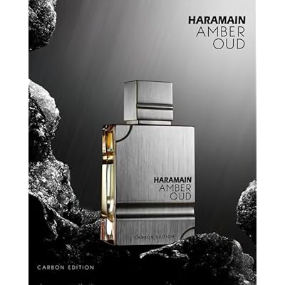 Al Haramain Amber Oud Carbon Edition Eau de Parfum 100 ml bottle – fresh aromatic fragrance with citrus, marine notes, and woody amber base